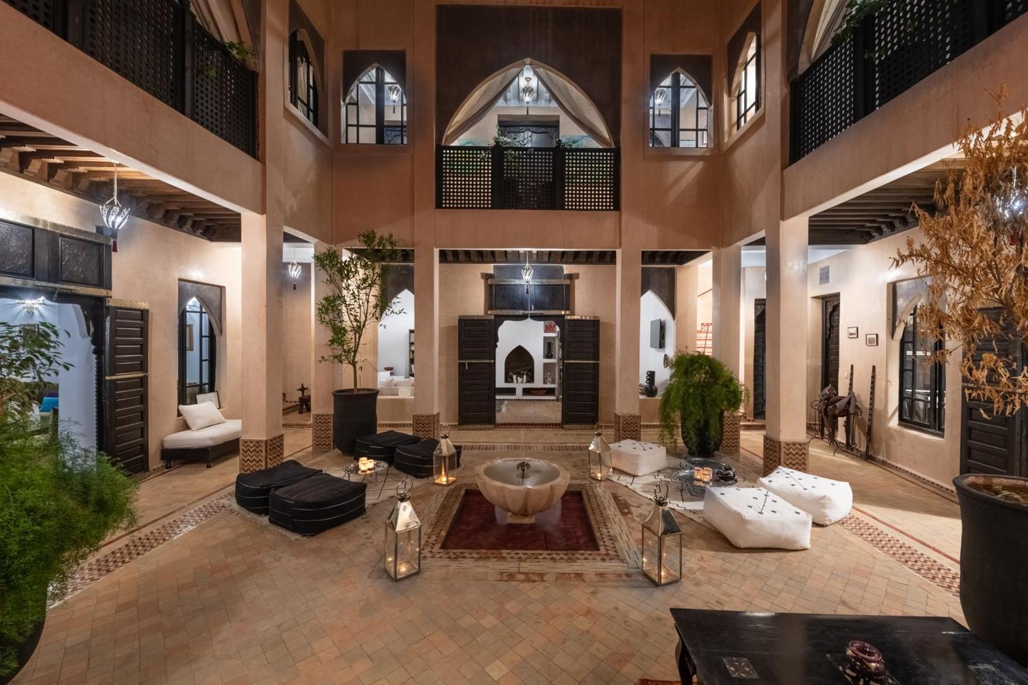 Riad Basidi Piscine Chauffee Sur Le Toit De La Medina Marrakesh Extérieur photo